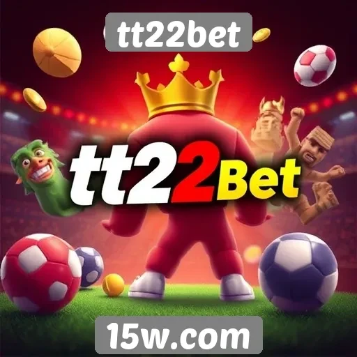Variedade de jogos disponíveis no tt22bet